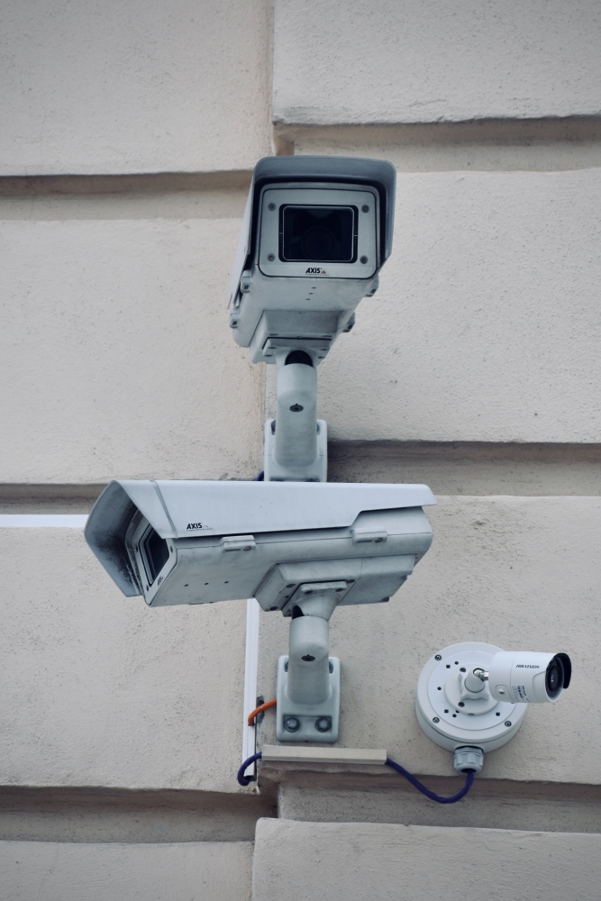 security cameras and alarm systems